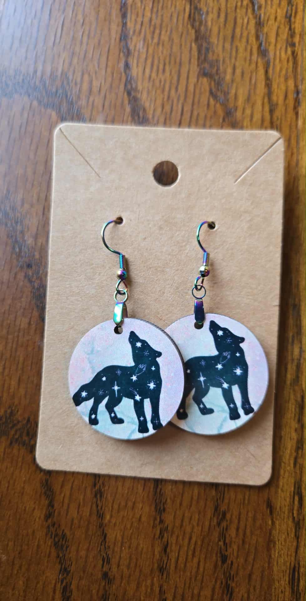 Animal Themed Tear Drop Earrings