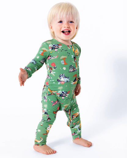 PAW Patrol: Dino Island Bamboo Convertible Footie