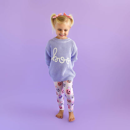Emmy LEGGINGS Bamboo Halloween Pumpkins Toddler Clothing