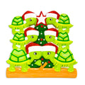 Turtle Family with Tree Personalized Ornament