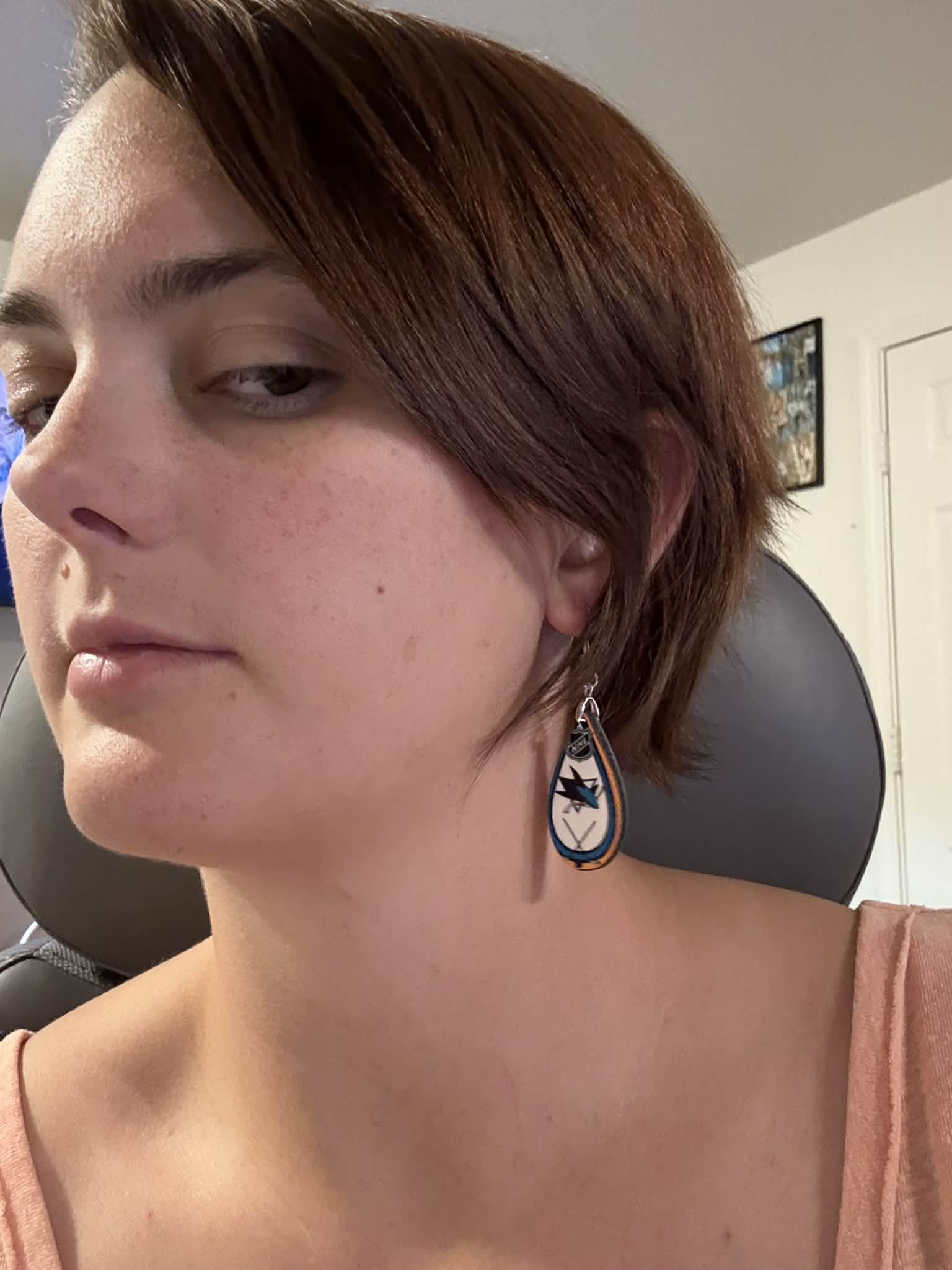 Animal Themed Tear Drop Earrings
