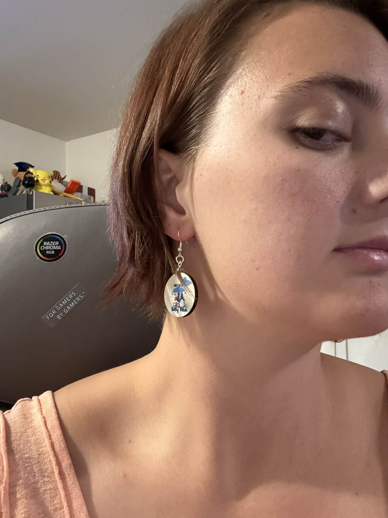 Animal Themed Tear Drop Earrings