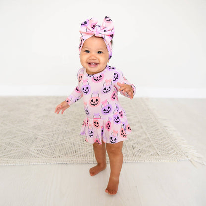 Emmy TUTU Halloween Pumpkins Baby Dress Outfit
