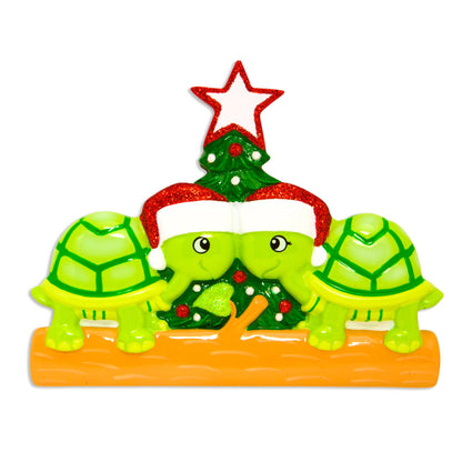 Turtle Family with Tree