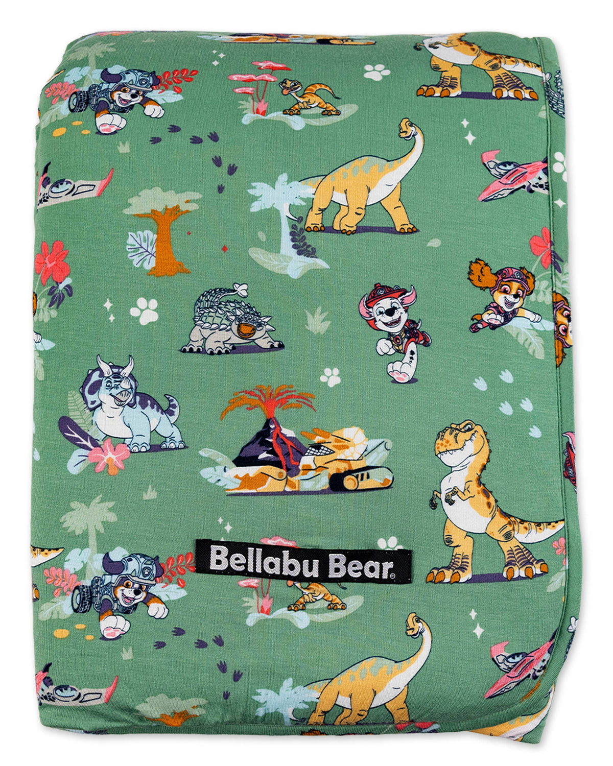PAW Patrol: Dino Island Bamboo Sherpa Blanket