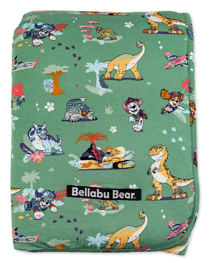 PAW Patrol: Dino Island Bamboo Sherpa Blanket
