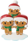 Gingerbread Family Personalized Ornament